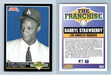Darryl Strawberry - Dodgers #864 Score 1991 Baseball The Franchise Trading Card