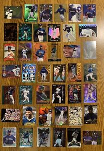 Ken Griffey Jr. INSERT LOT (42) Museum Collection Gold Medallion Finest EX To NM