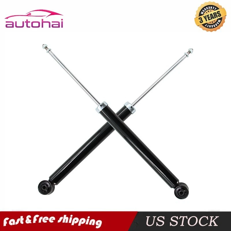 Rear Absorber Shocks Struts for 1998-2010 Volkswagen Beetle 1999-2006 Golf - Image 1 of 4