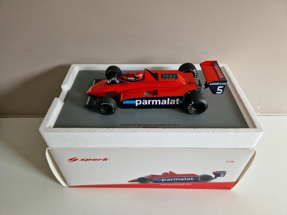Spark 1/18 Brabham Ford BT49 N. Lauda - Practice Canadian Gp 1979 - 18S296 - Immagine 1 di 4
