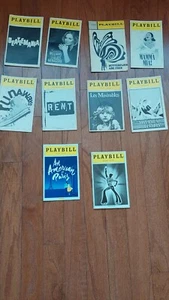 10 Spielzettel Lot inkl. Rent und Les Miserables - Bild 1 von 4