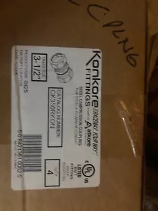 Konkore Raccordi,CK350RKON, 31/2" Connettori a Compressione in Acciaio Scatola da 4 - Foto 1 di 2