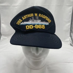 USS ARTHUR W RADFORD DD-968 MÜTZE USN NAVY SCHIFF SPRUANCE KLASSE ZERSTÖRER USA - Bild 1 von 7