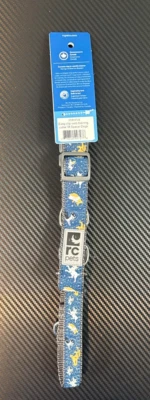 RC Pet Product Adjustable Easy Clip Web Training Collar Medium Space Dog - Image 1 of 4