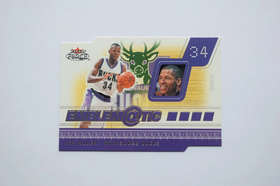 2001-02 Fleer Force Emblematic S/N to 399 Insert Cards - Image 1 of 1