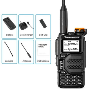 Radio Quansheng UV-K5 Walkie Talkie FM Dos Vías Doble Banda Radioaficionado UHF VHF - Imagen 1 de 10