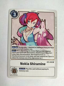 Nokia Shiramine BT5-092 Digimon Card Game Rare - Bild 1 von 1