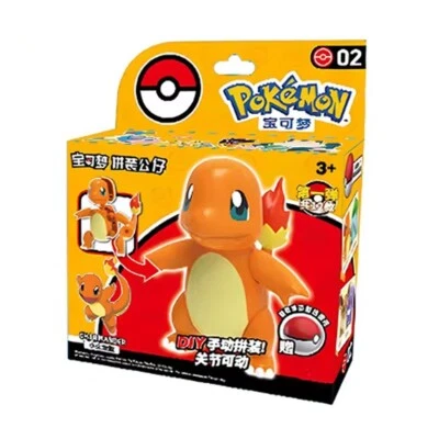 Pokemon - Glumanda Charmander Model Kit Figur Original Anime Manga NEU - Bild 1 von 3
