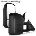 Power Side Towing Mirrors Pair Set For 1988-1998 Chevy GMC C/K 1500 2500 3500