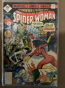 Spider-Woman #2 (Marvel 1978) Schlüsselausgabe 1. Auftritt Morgan LeFay - gut - Bild 1 von 2