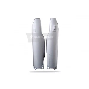 Polisport - 83351200001 - Protectores de horquilla, blanco Kawasaki KX250F KX450F 2006-2008 - Imagen 1 de 2