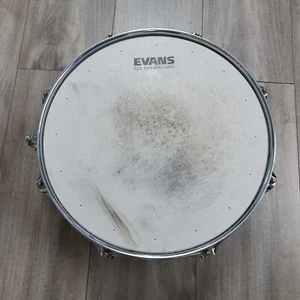 Ludwig Chrome Snare 13"x5" Evan Genra Dry 300 Head - Picture 1 of 10