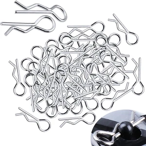 Hobbypark RC Auto Karosserie Clips gebogen federnd R Pins für 1/5Th 1/8th Scale Traxxas 1/ - Bild 1 von 12