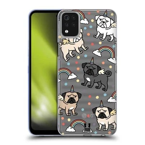 HEAD CASE DESIGNS UNICORN DOG PATTERNS GEL CASE FOR LG PHONES 1 - Picture 1 of 8