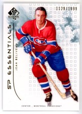 JEAN BELIVEAU 2009-10 SP Authentic #119 SP Essentials /1999