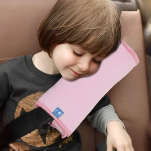 Seat Belt Pillow for Kids, Extra Soft Support Travel Pillow for Head Neck and Sh - Picture 1 of 12