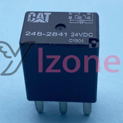 1PC CAT 248-2841 24VDC Power Relay 5Pins New~ - Image 1 of 4