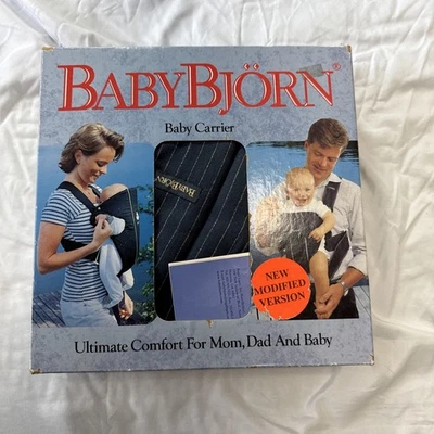 Portabebés Baby Bjorn Original 8-33 Lbs 0+ Meses Azul - Nuevo Foto 1 de 4