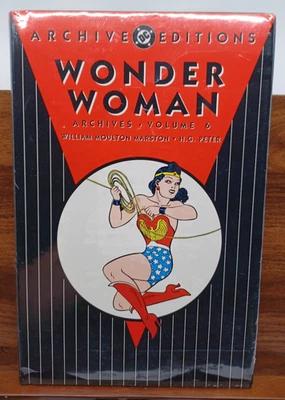 Wonder Woman Edición Archivo Volumen 6 HCDJ Moulton Marston & Peter SELLADO LEER Foto 1 de 4
