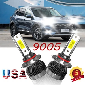For Ford Escape 2017-2023 2Pcs LED Headlights Bulb Low-Beam Kit Bright White - Picture 1 of 11