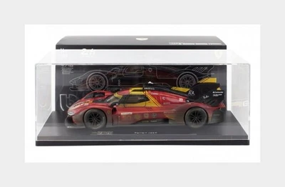 BURAGO 18-16312D-VET FERRARI - WITH SHOWCASE - 499P 3.0L TURBO V6 TEAM FERRARI A - Immagine 1 di 2