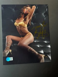 Mya Harrison Rare! autographed signed classic sexy 8x10 photo Beckett BAS coa - Picture 1 of 1