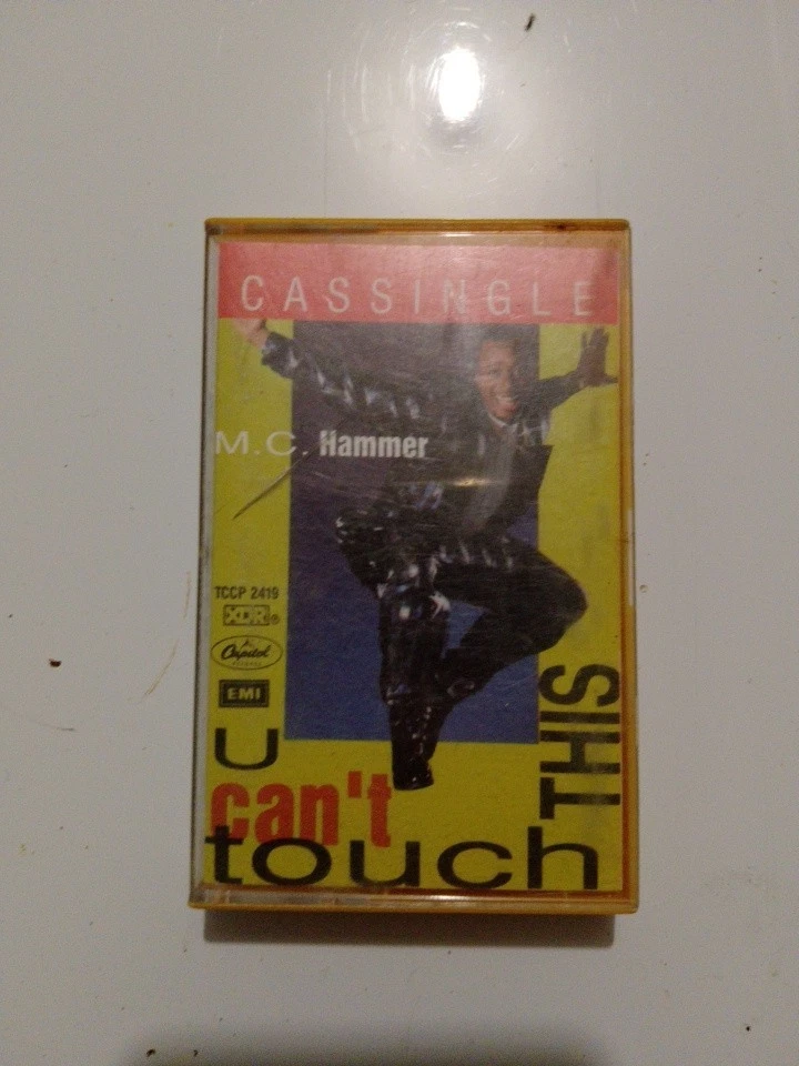 M.C Hammer U Can't Touch This Cassette Tape Single  1990 - Image 1 of 4