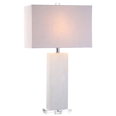 JYL2009A Tiggie 27" Alabaster LED Table Lamp Modern Contemporary Glam Bedside... - Image 1 of 4