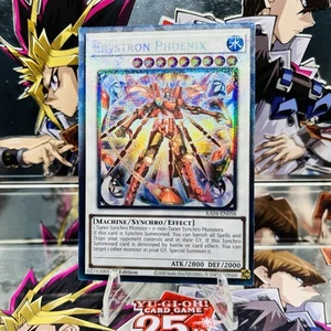 Yugioh Crystron Phoenix RA04-EN058 PCR 1st Ed Near Mint - Picture 1 of 2