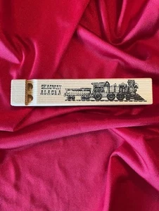 Holzeisenbahn Pfeife Skagway Alaska 2 Ton Souvenir Zugpfeife - Bild 1 von 1
