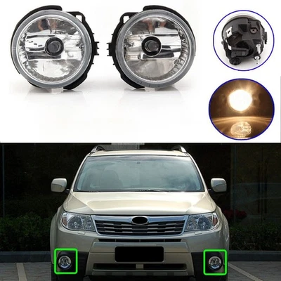 Par de faros antiniebla para parachoques delantero Subaru Forester 2008-2013 Foto 1 de 4