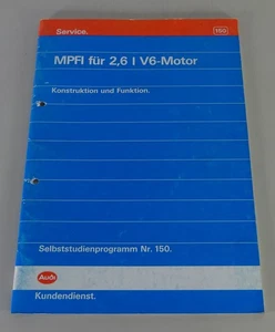 Programa Ssp. 150 Mpfi 2,6L V6 Motor Abc Audi 80 B4 Cabrio Tipo - Imagen 1 de 1