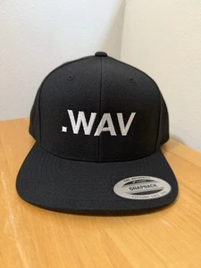 Cappello WAV SnapBack file audio digitale amanti della musica berretto musicista - Foto 1 di 3