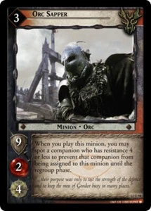 LOTR TCG Orc Sapper (12U94) Black Rider - Picture 1 of 1