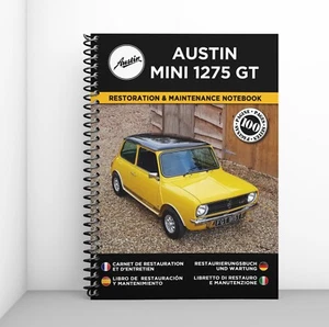 AUSTIN MINI 1275 GT : Libretto Di Restauro E Manutenzione  - CONSEGNA GRATUITA - Foto 1 di 8