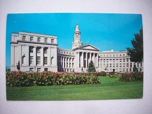 DENVER CITY AND COUNTY BUILDING DENVER, COLORADO POSTKARTE - Bild 1 von 2