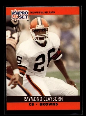 1990 Pro Set #471 Raymond Clayborn (NM)(FTB) - Image 1 of 2