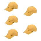  5 Count Baseball Caps Mens Hats for Sun Protection Summer Miss Casual