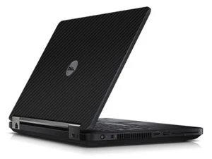 3D CARBON FIBER Vinyl Lid Skin Cover Decal fits Dell Latitude E5550 E5570 Laptop - Picture 1 of 1
