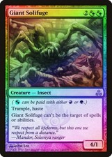 Giant Solifuge FOIL Guildpact NM Red Green Rare MAGIC GATHERING CARD ABUGames