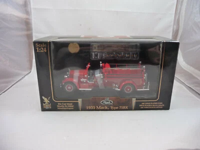 Yat Ming Road Signature Series 1935 Mack Type 75BX Hanover FD 1:24 NUEVO EN CAJA #20098 Foto 1 de 4