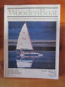 MAGAZINE WOODEN BOAT JANUARY/FEBRUARY 1989 NUMBER 86 GREAT ** MUST SEE - Picture 1 of 1