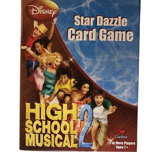High School Musical 2 Card Game Star Dazzle -Trivia & Activity- Disney Cardinal - Picture 1 of 4
