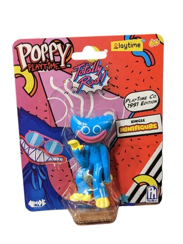 Poppy Playtime collectable mini figure Huggy Wuggy NISP Brand New Factory Sealed Cover