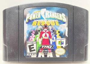 Power Rangers Lightspeed Rescue Nintendo 64 N64 Juego Original | 1999 Probado - Imagen 1 de 15