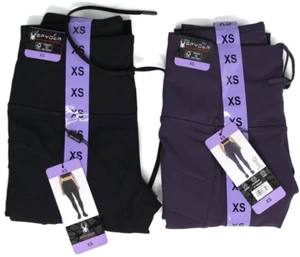 Lotto Pantaloni Leggings Spyder Active Sport Donna XS Vita Alta Elasticizzati Nero/Viola - Foto 1 di 14