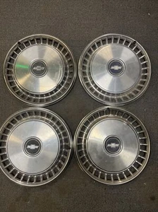 chevrlet hubcaps A -Vintage OEM 1960’s-70’s 14” - Picture 1 of 5