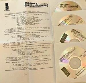 RADIO SHOW 9/13/03 DICK CLARK RR&R #1's OF EARLY ROCK ERA: ELVIS PRESLEY,BEATLES - Picture 1 of 4