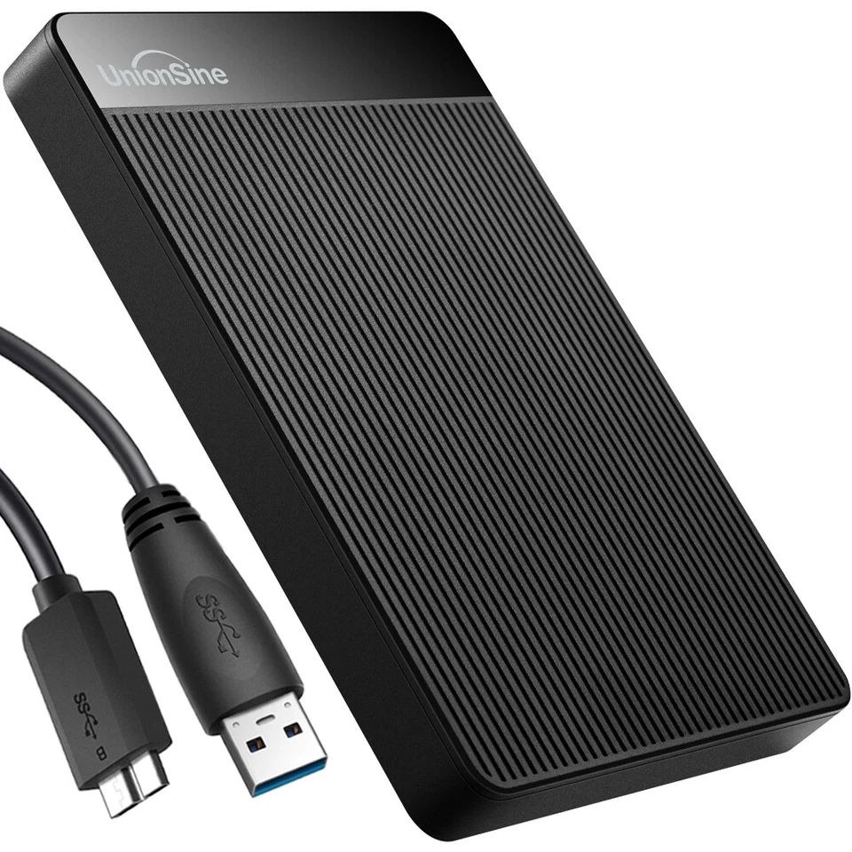 UNIONSINE Disco duro externo 2.5" USB 3.0 Storage HDD 500GB 1TB 2TB para PC Ps4/5 Xbox TVs