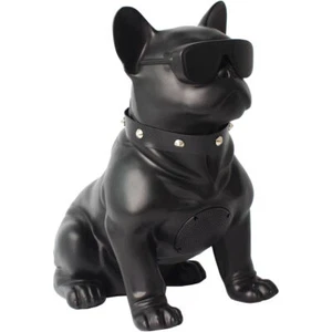 Altavoz estéreo inalámbrico Bluetooth French Bulldog - negro - Imagen 1 de 8
